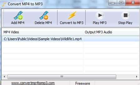 convert mp4 to mp3 in windows 10